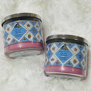 Bath & Body Works Picnic Petals Scented Candle 411g