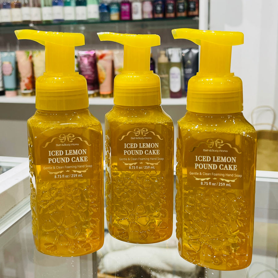 Bath & Bodyworks Iced Lemon Pound Cake Foaming Hand Soap 259mL