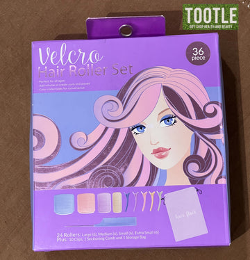 Velcro Hair Rollers Set 36 pcs