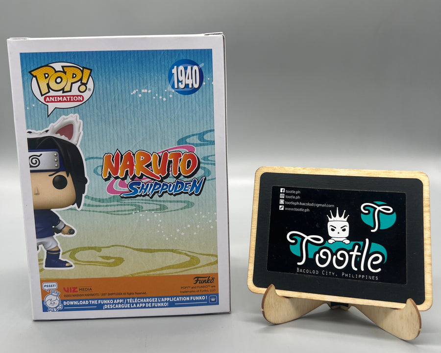 Sasuke Uchicha Sasuke's Paw Encyclopedia  Naruto Shippuden 1940 Limited 2025 WonderCon Funko Limited Edition Funko Pop Tootle Ph