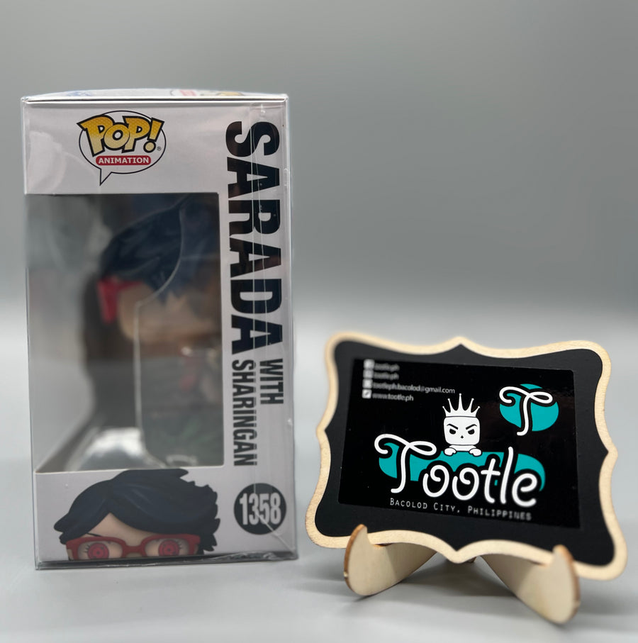 SARADA with SHARINGAN 1358 - BORUTO Naruto Next Gen Funko Pop Animation