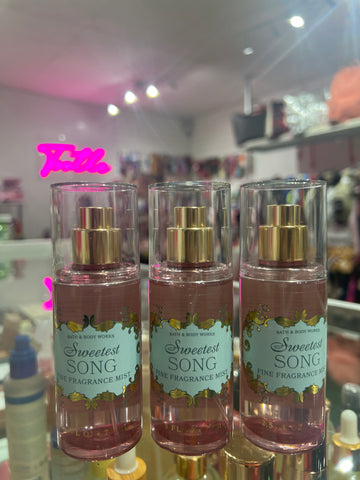 Bath and Bodyworks the Sweetest Song