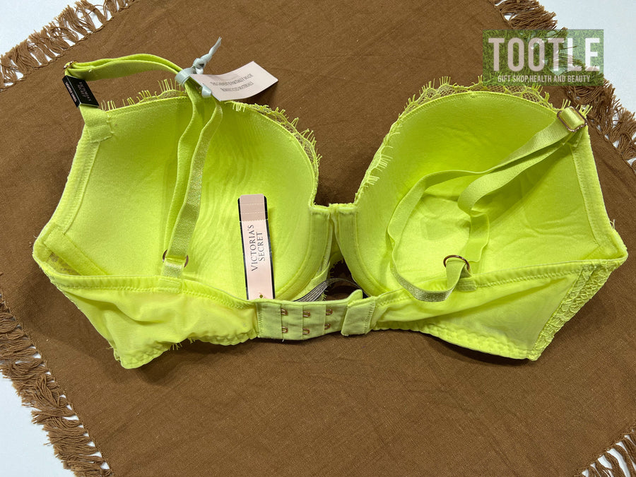 Victoria's Secret  Lace Bra  Neon Green 32DD