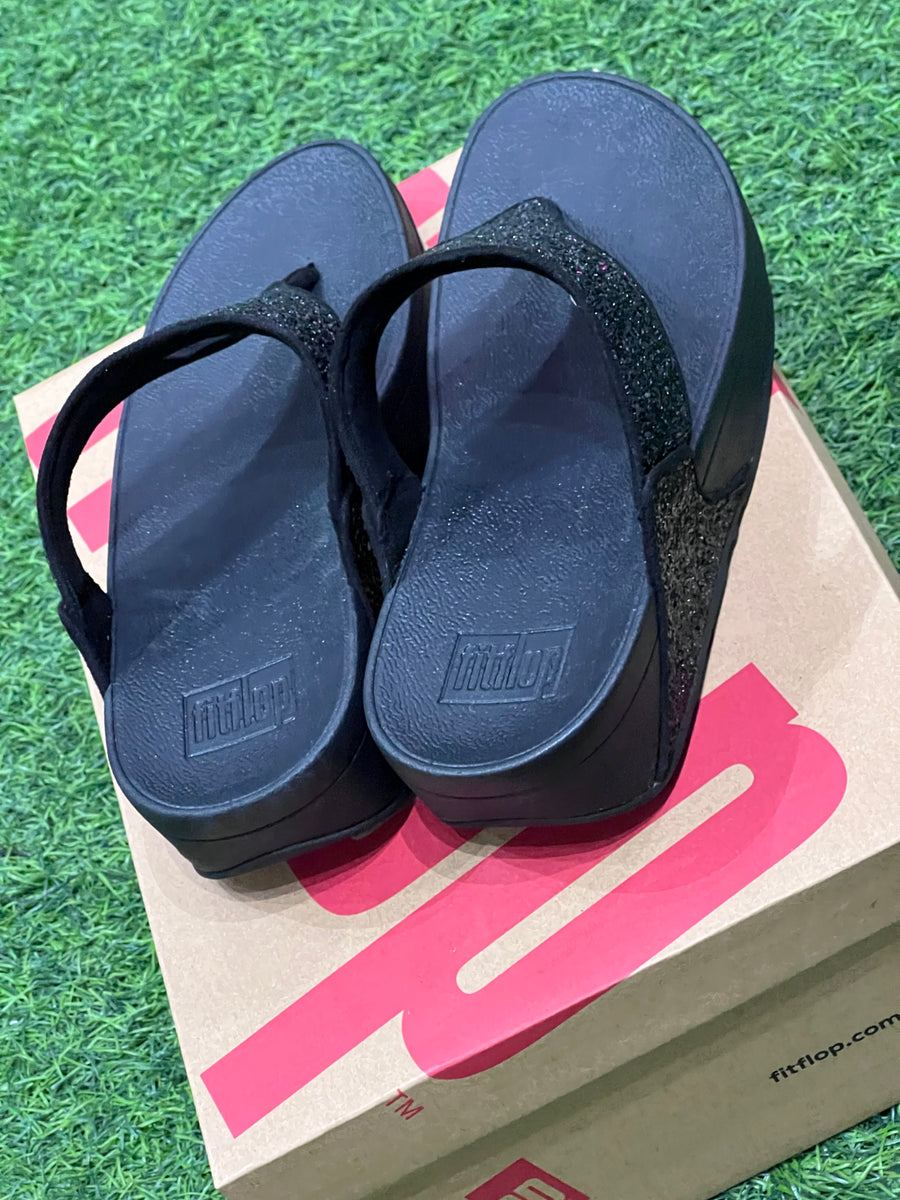 Fitflop Women Lulu Glitters Black