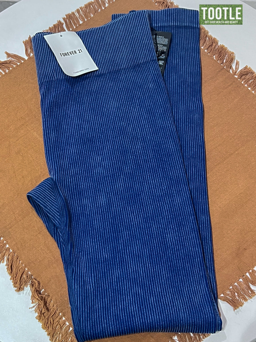 Forever 21 Leggings Blue Washed
