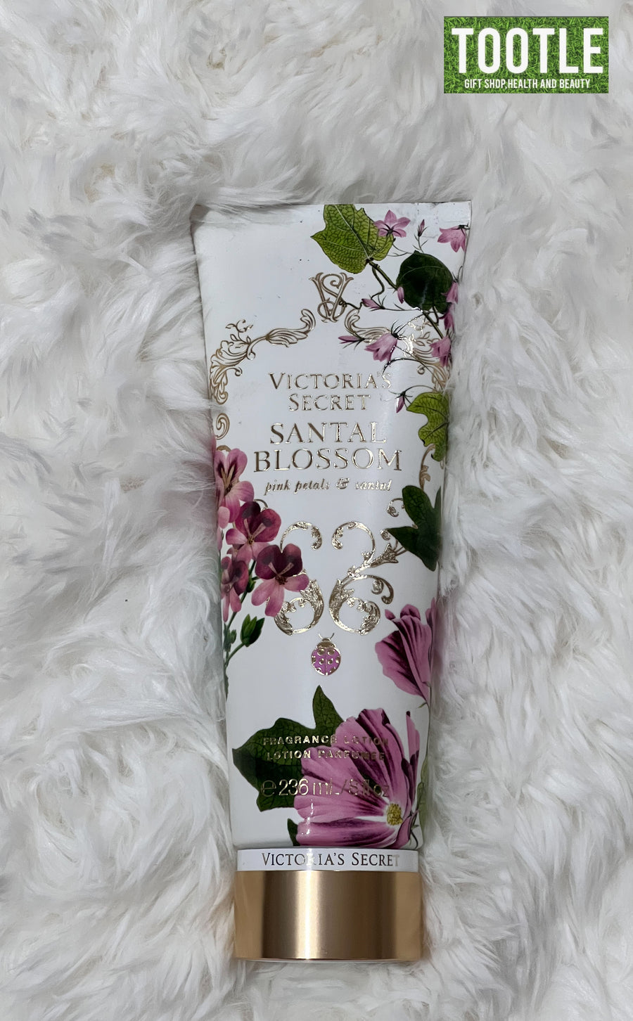 Victoria's Secret Santal Blossom Pink Petals and Santal Fragrance Lotion 236ml