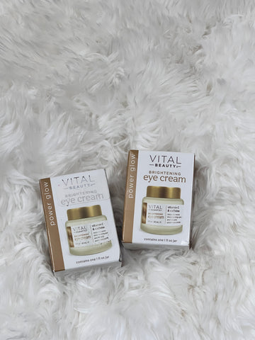 Vital Beauty Brightening Eyecream Power Glow