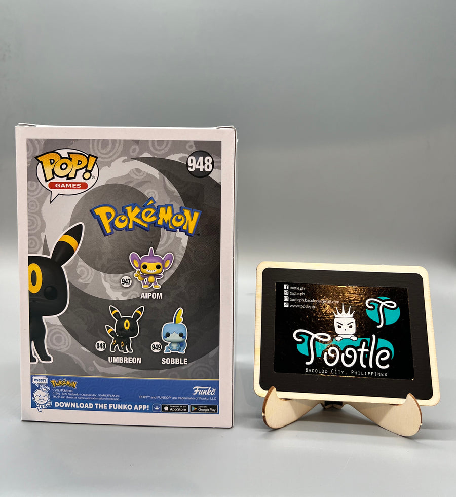 UMBREON 948 Pokemon Funko Pop Games Tootle Ph