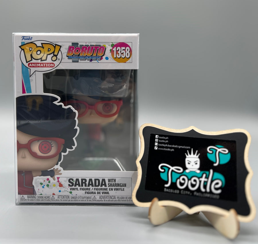 SARADA with SHARINGAN 1358 - BORUTO Naruto Next Gen Funko Pop Animation