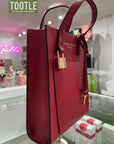 MARC JACOBS HAND BAG SAVVY RED HAND BAG