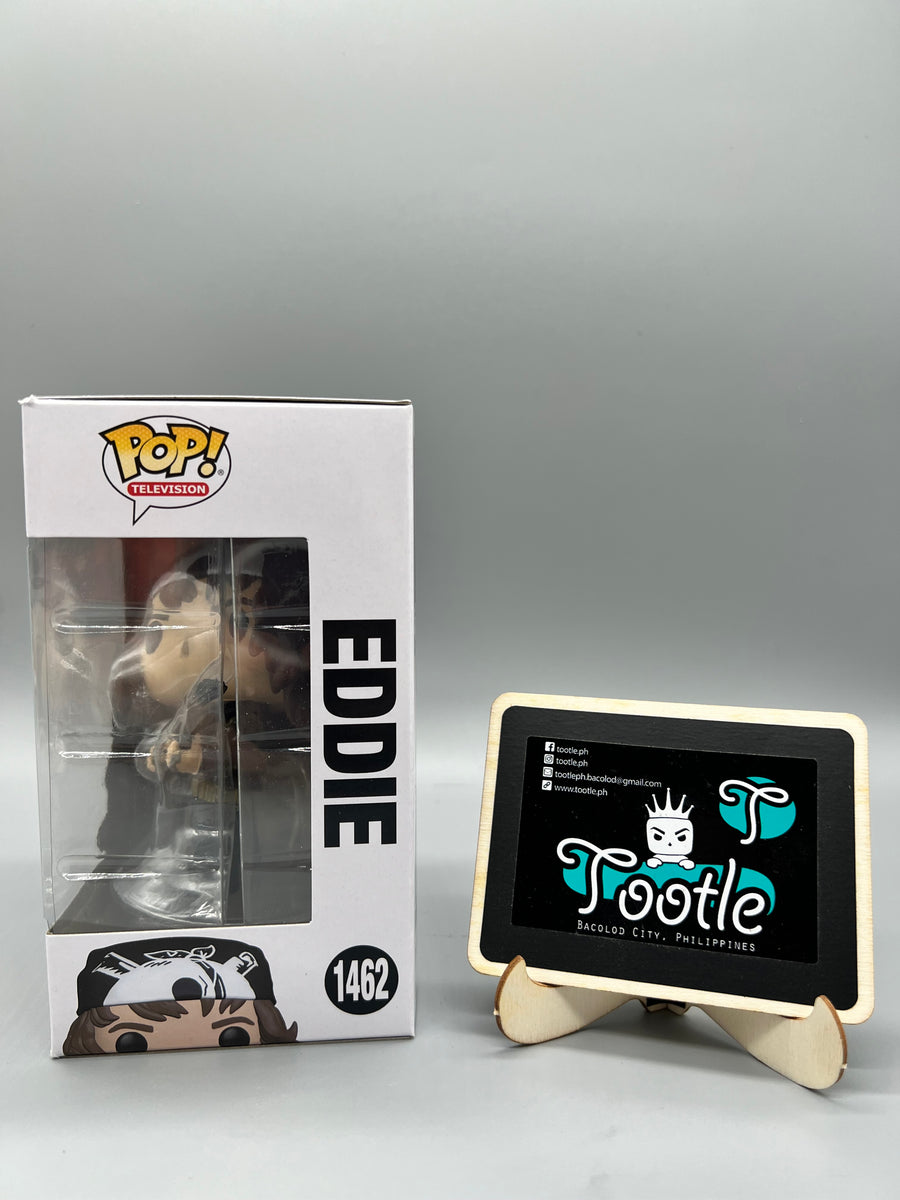 Finale EDDIE with Guitar 1462 Netflix The Stranger Things Funko Pop Television  Tootle ph