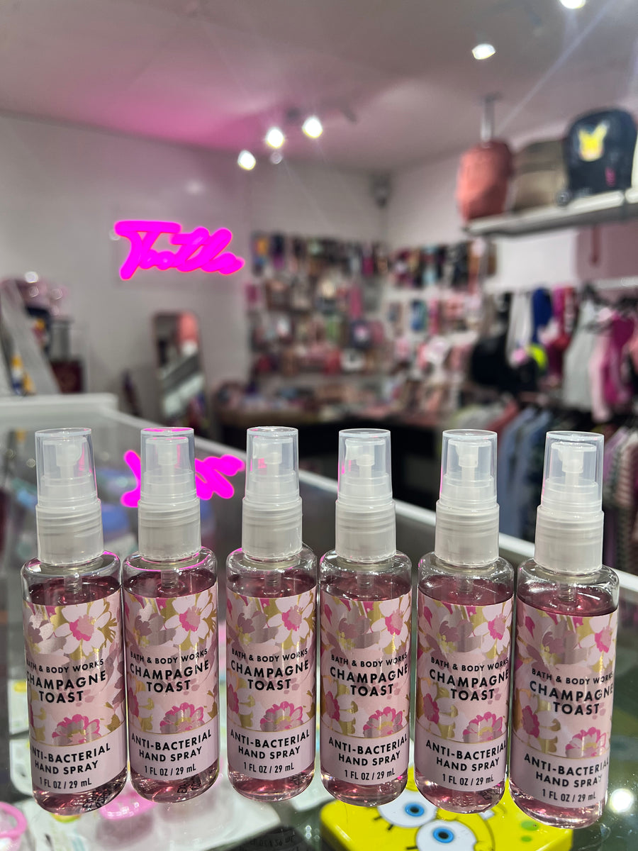 BATH&BODY WORKS CHAMPAGNE TOAST ANTI-BAC. HAND SPRAY 29ML.