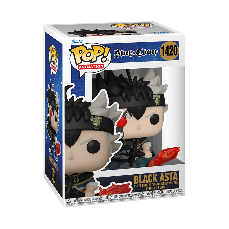 BLACK ASTA 1420 Black Clover Funko Pop Animation Toole ph