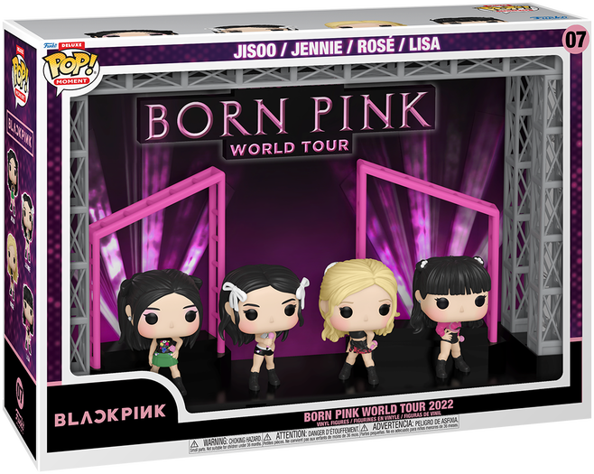 BORN PINK WORLD TOUR 2022 07 BLACKPINK Funko Pop MOMENT in Hard Case REDUCED PRICE!!!