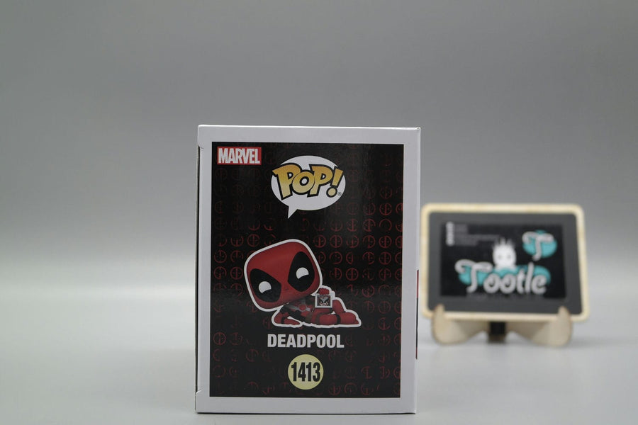 DEADPOOOL Lounging 1413 EE Exclusive Marvel Deadpool  Funko Pop Tootle ph