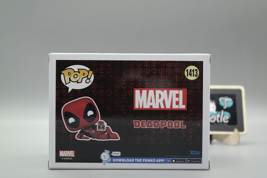 DEADPOOOL Lounging 1413 EE Exclusive Marvel Deadpool  Funko Pop Tootle ph