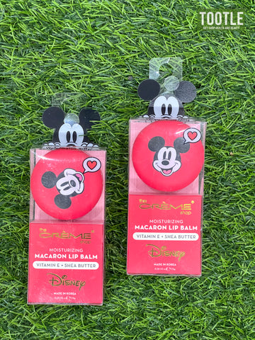 The Creme Mickey Mouse Macaron Lip Balm