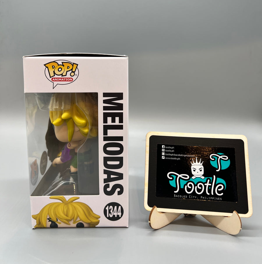 MELIODAS 1344 The Seven Deadly Sin GLOW CHASE LE PX Previews  Funko Pop Animation Tootle Ph