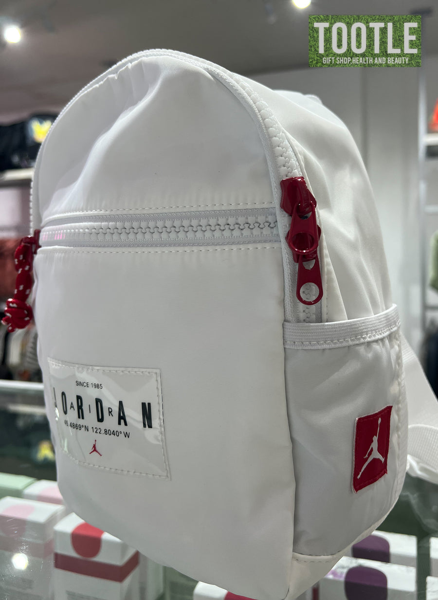 Nike BACK PACK WHITE JORDAN - SMALL BAG