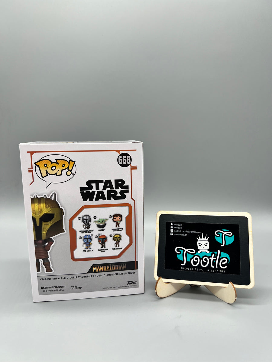 THE ARMORER 668 Star Wars The Mandalorian Funko Pop Tootle ph