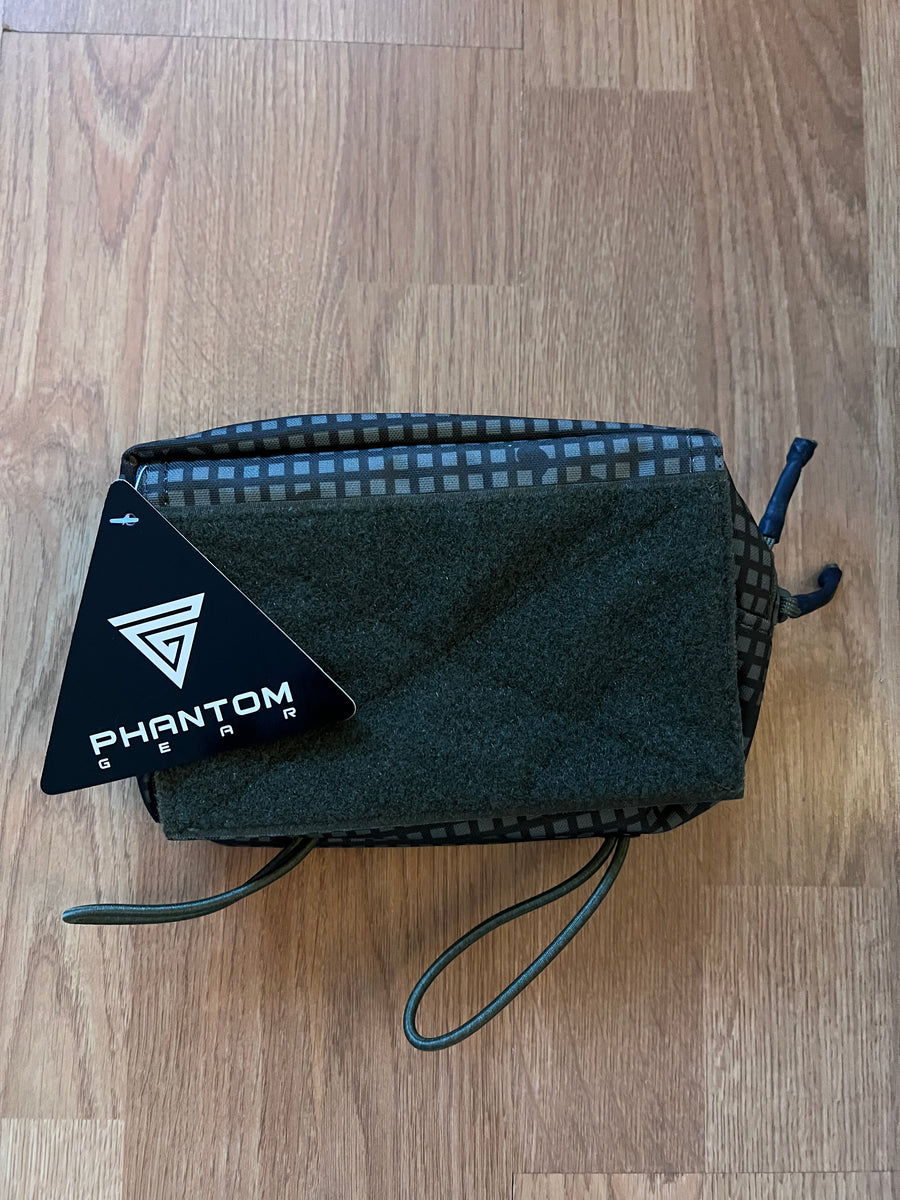 Phantom Gear T Bag Hook & Loop Lower Plate Carrier Pouch Dessert Night Camo