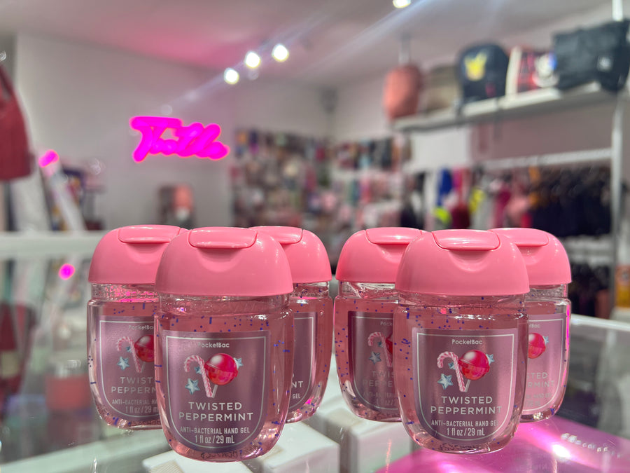 BATH&BODY WORKS TWISTED PEPPERMINT ANTI-BAC. HAND GEL 29ML.