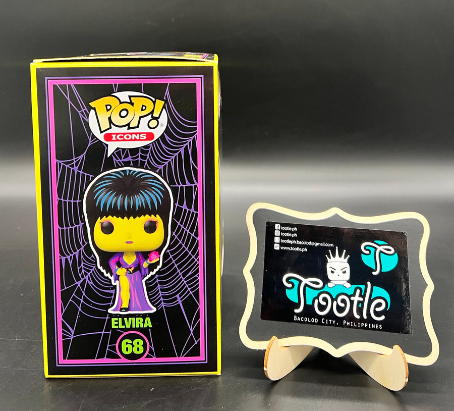 EVIRA 68 EE Exclusive Black Light Edition Elvira 40 Years Funko Pop Icons Tootle ph