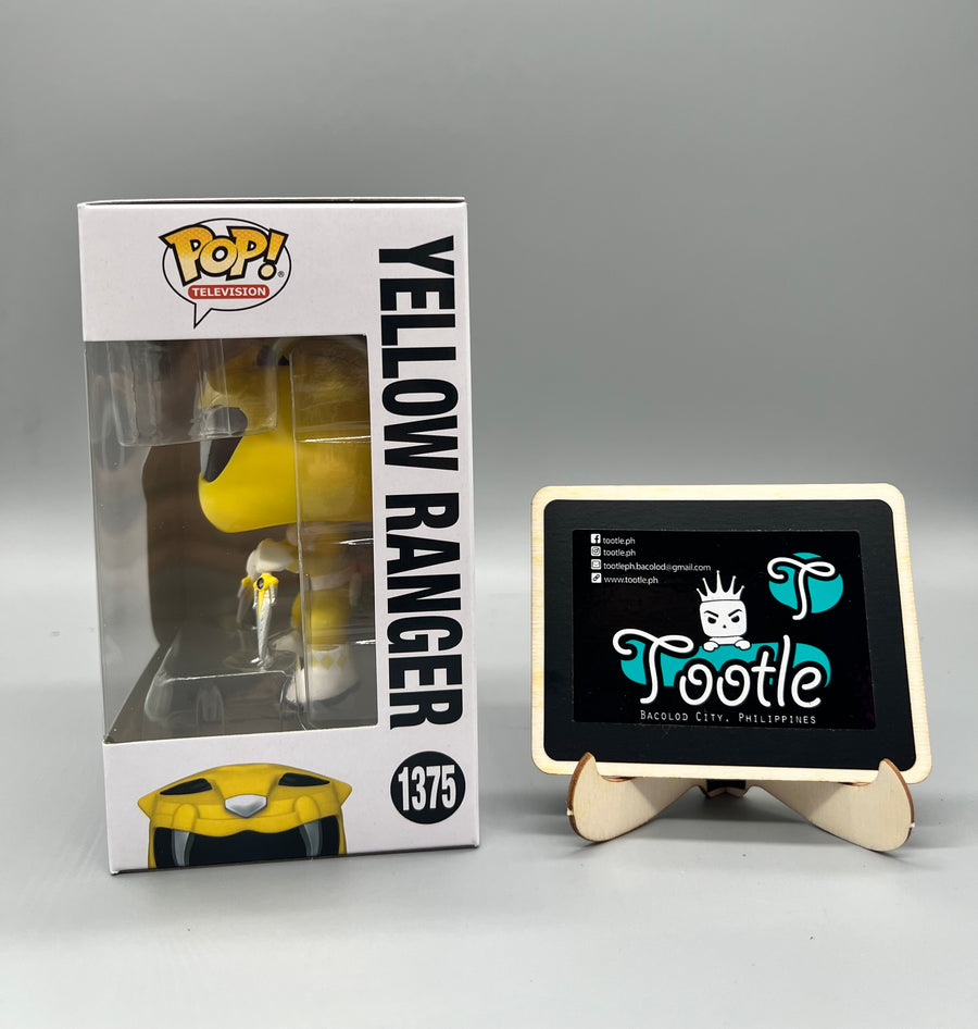 YELLOW RANGER 1375  Power Rangers Funko Pop Television Tootle Ph