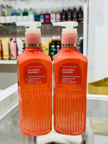 Bath & Bodyworks Sugared Jasmine Gel Hand Soap 236mL