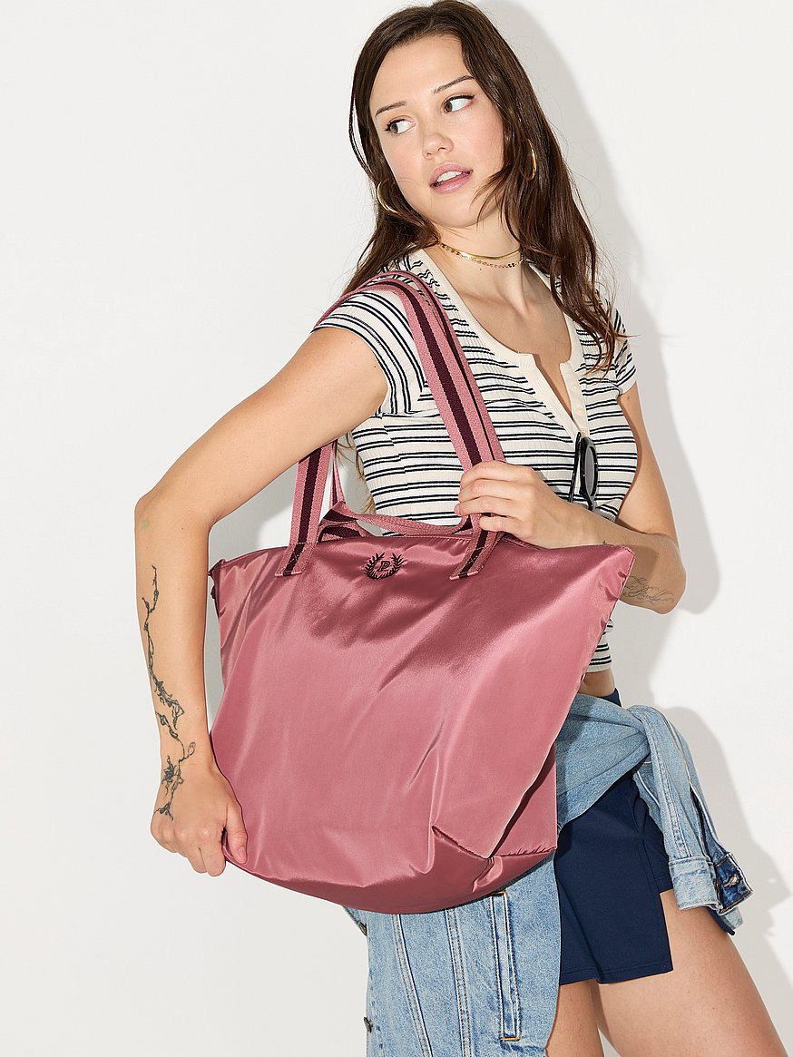 Victoria Secret Pink Nylon Tote Bag