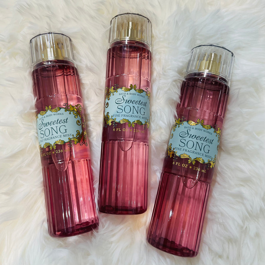 Bath and Bodyworks Sweetest Song Fine Fragrance Mist 236ml