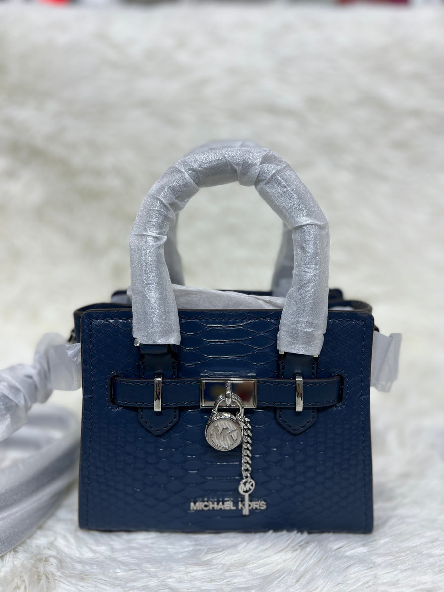 Michael Kors XS SATCHEL CROSSBODY IN BLUE