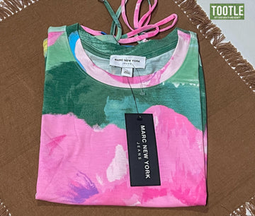 Marc New York Jeans Flower Blouse Small
