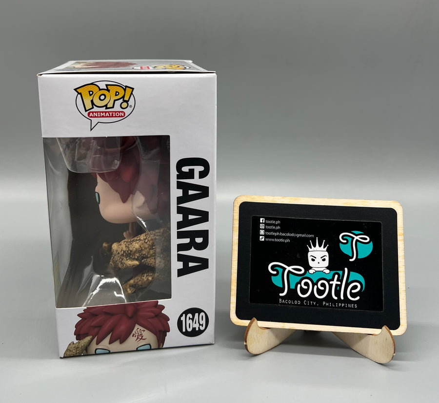 GAARA 1649 Funko 2024 Summer Convention Naruto Shippuden Funko Pop Animation Tootle Ph