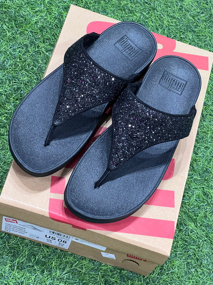 Fitflop Women Lulu Glitters Black