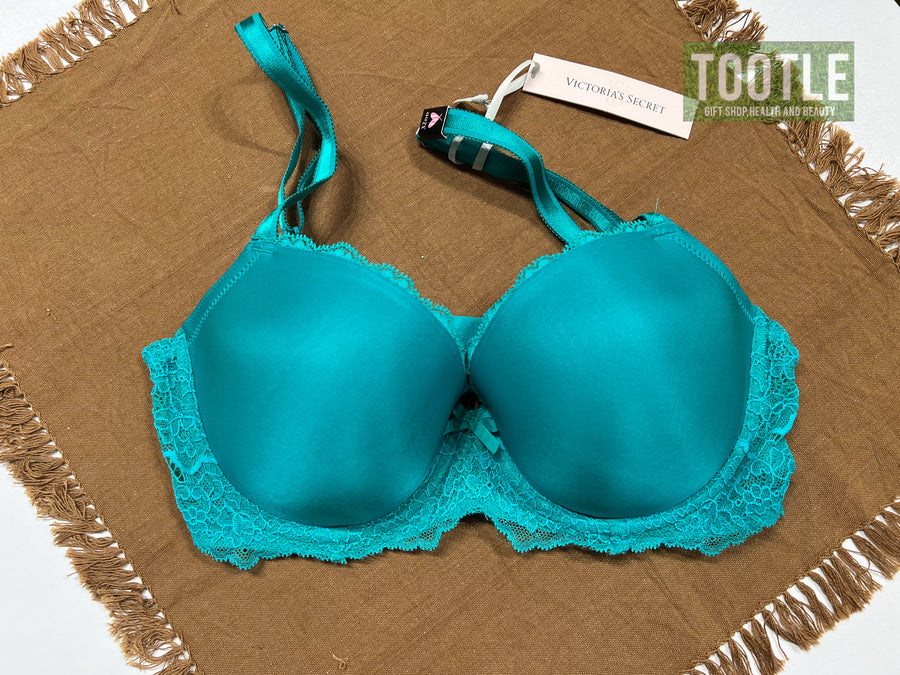 Victoria's Secret  Lace Bra  Turquoise 32DD