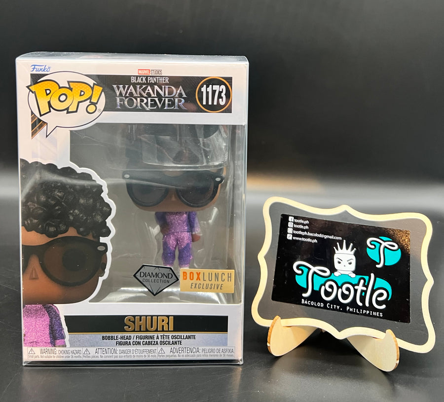 SHURI 1173 Diamond Collection - BoxLunch Exclusive - Marvel Black Panther Wakanda Forever Funko Pop