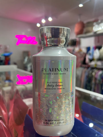 Bath and Bodyworks Platinum Body Lotion 236ml