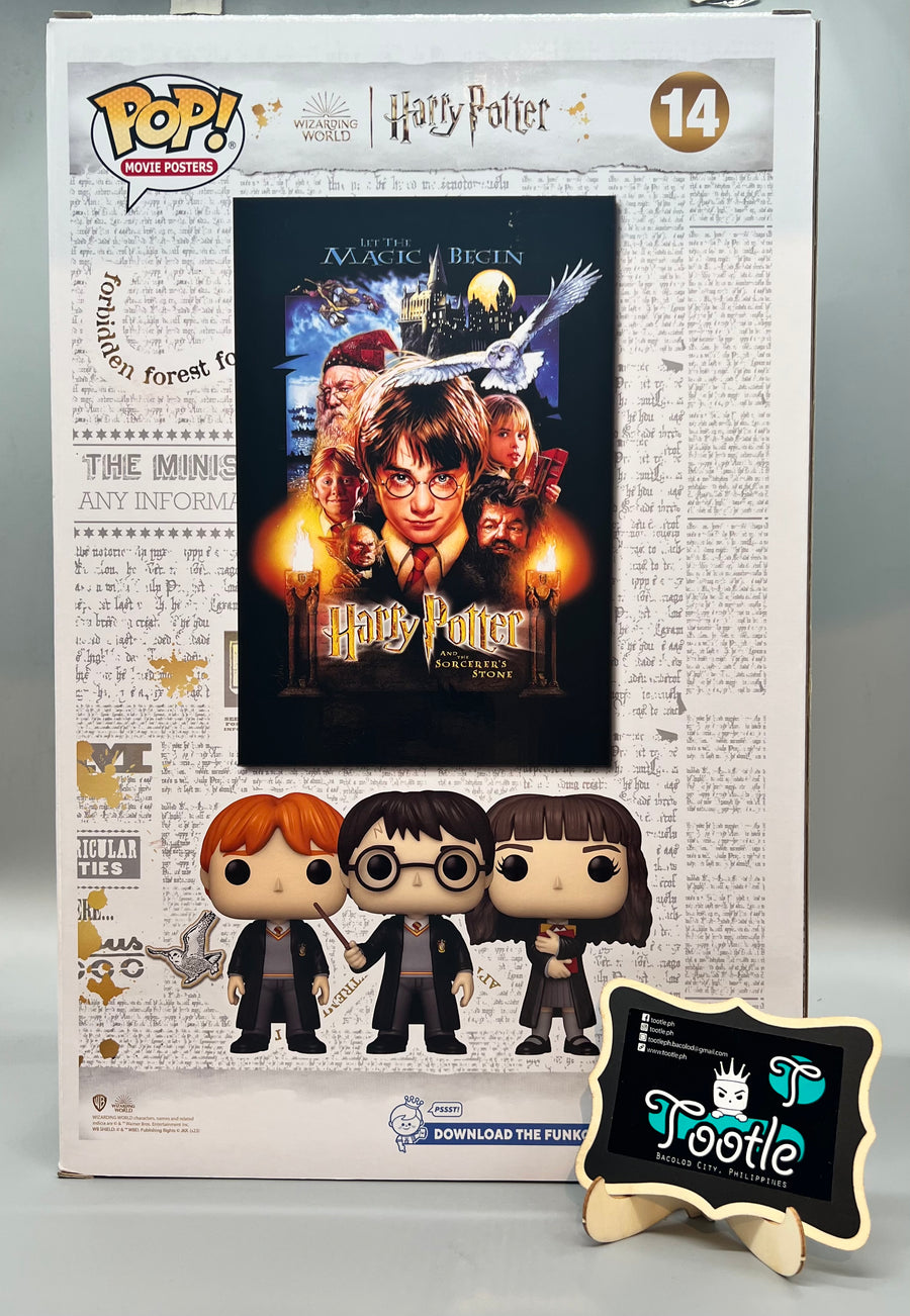 Harry Potter RON HARRY HERMIONE 14 Wizarding World Funko Pop Movie Posters Tootle ph  Available only IN-STORE, FB & Website Exclusively