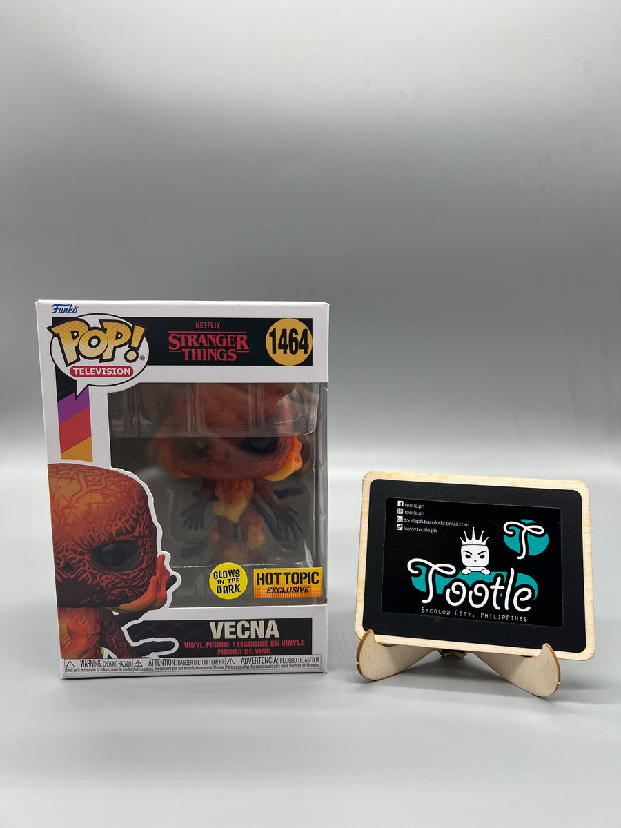 VECNA Netflix Stranger Things Hot Topic Exclusive Glow in the Dark 1464 Funko Pop Television Tootle Ph