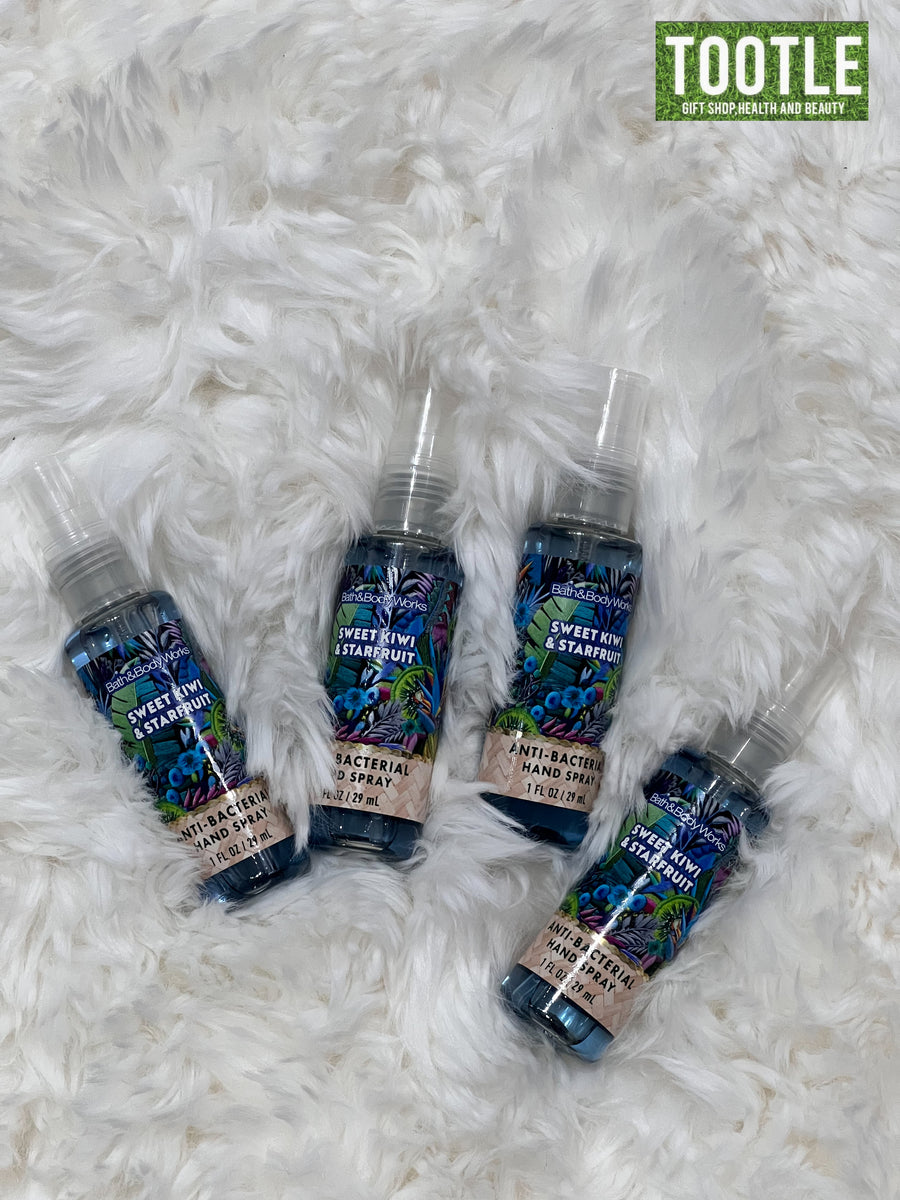 Bath and Bodyworks Sweet Kiwi & Starfruit Anti Bacterial Hands Spray 29 ml