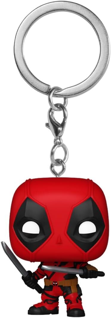 DEADPOOL Pop! Keychain  Marvel Deadpool Wolverine Funko Pocket Pop Tootle Ph