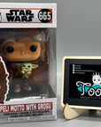 PELI MOTTO with GROGU 665 Star Wars The Mandalorian Funko Pop Tootle Ph