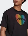 Adidas Pride Bos Tee Size Black Medium