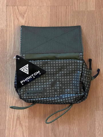 Phantom Gear T Bag Hook & Loop Lower Plate Carrier Pouch Dessert Night Camo