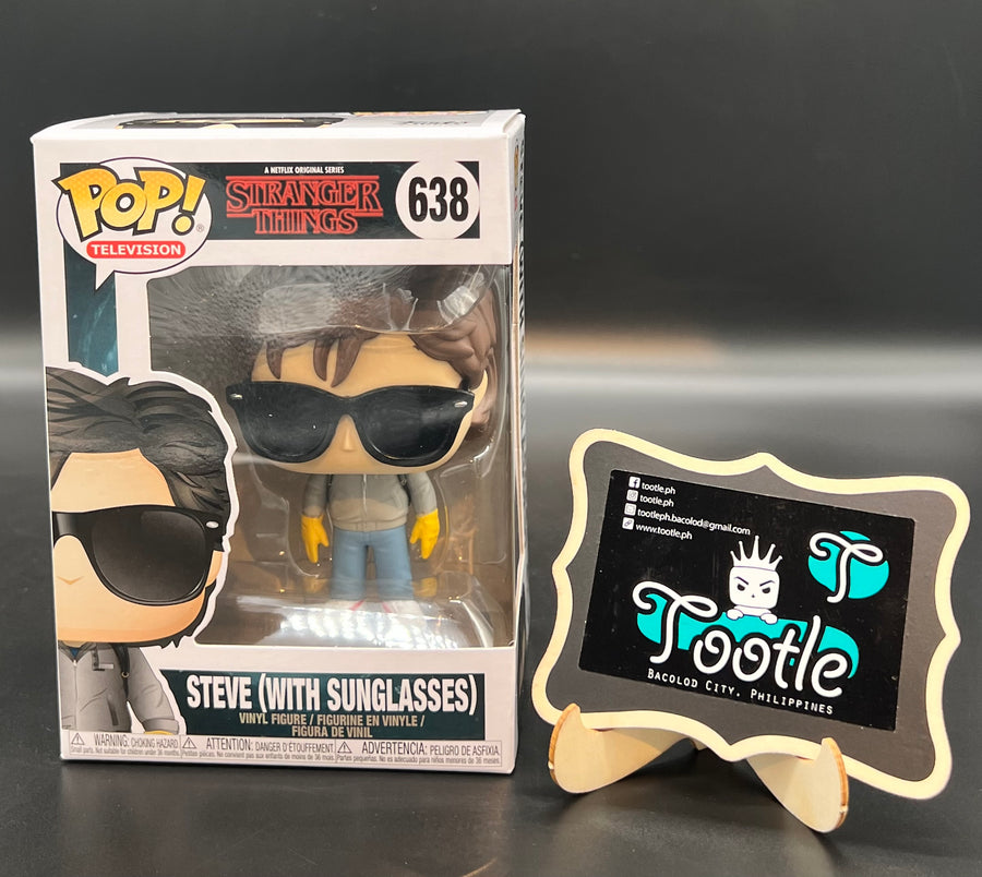 Funko Pop Television! Stranger Things 638 STEVE with sunglasses