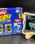 BITTY POP DC Comics 4-Pack Series 1 to 4 with Mystery Bitty Funko Pop Tootle ph