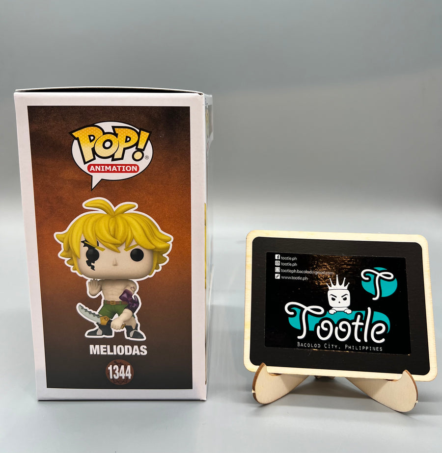 MELIODAS 1344 The Seven Deadly Sin PX Previews Exclusive Funko Pop Animation Tootle Ph