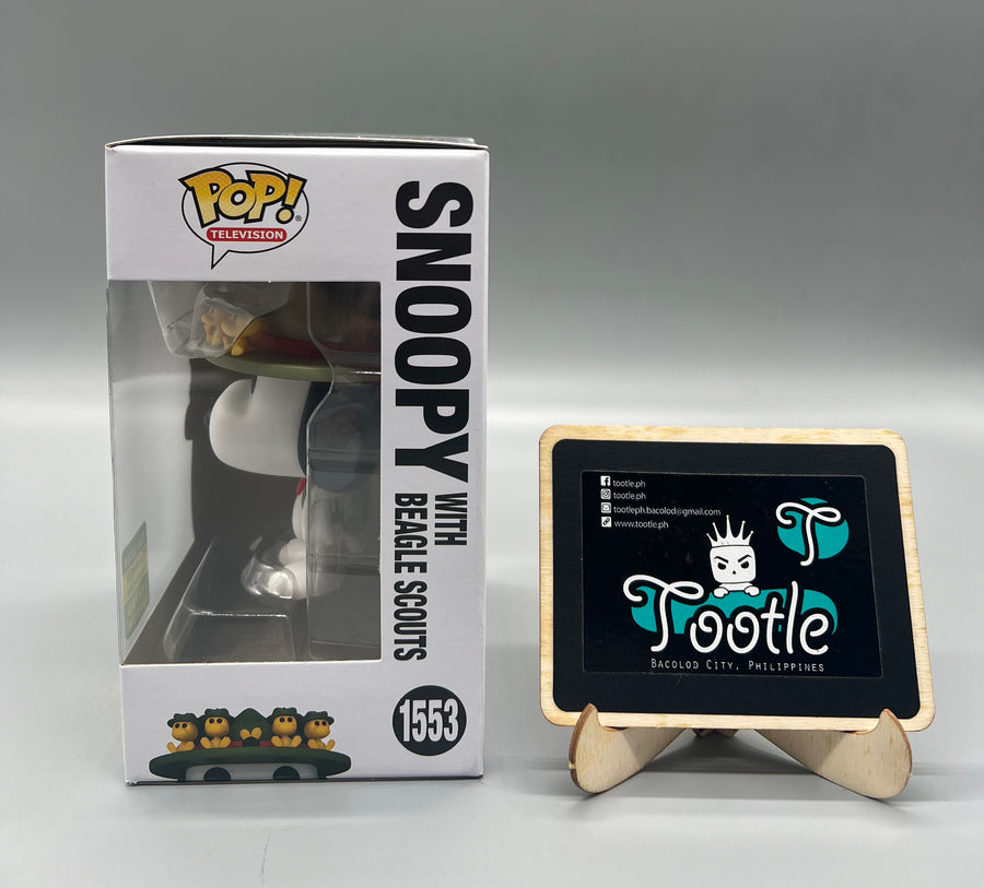 SNOOPY with Beagle Scouts 1553 2024 Summer Convention Limited Edition Funko Pop TV Tootle Ph