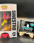 Funko Pop Heroes! WB 470 "Sinestro" (Funko Exclusive)